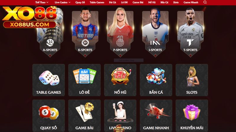 XO88 nhà cái quy tụ những siêu phẩm trò chơi cá cược “hot” nhất thế giới.