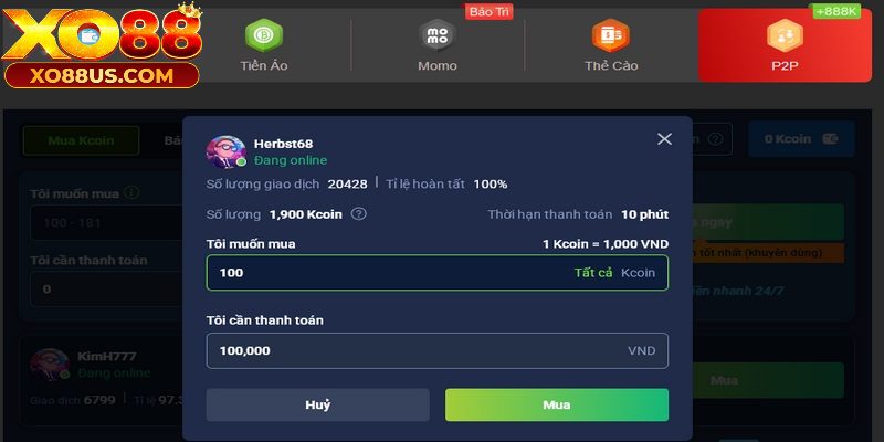 Lên vốn tại Xo88 bằng hình thức P2P nhanh chóng Lên vốn tại Xo88 bằng hình thức P2P nhanh chóng