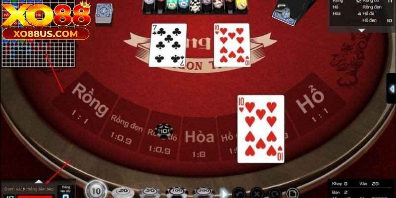 Rồng hổ là game Live Casino Xo88 chất lượng và cuốn hút Rồng hổ là game Live Casino Xo88 chất lượng và cuốn hút